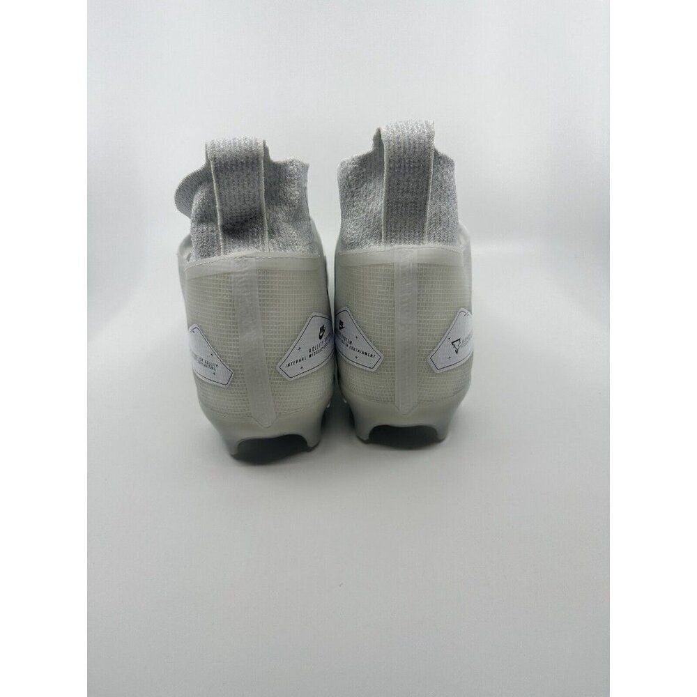 Nike Alpha Menace Elite 3 Football Cleats Mens Size 10 Platinum White CT6648-109 - Picture 3 of 6